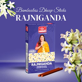 yogmantra dhoopsticks rajnigandha -(pack of 12)