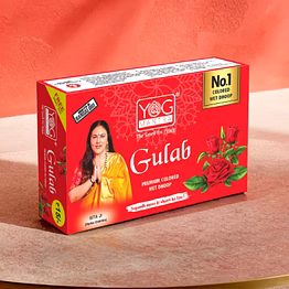 yogmantra yog mantra gulab premium colored wet dhoops – (pack of 12)