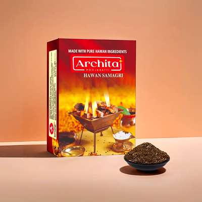 archita poojabatti box hawan samagri – 100 gm