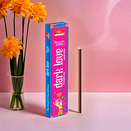 yogmantra bambooless sticks dark love -(pack of 12)