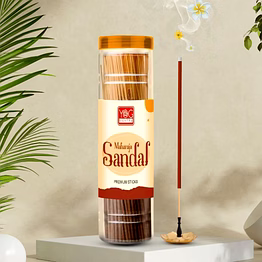 yogmantra maharaja sandal premium incense sticks – 400gm (pack of 1)