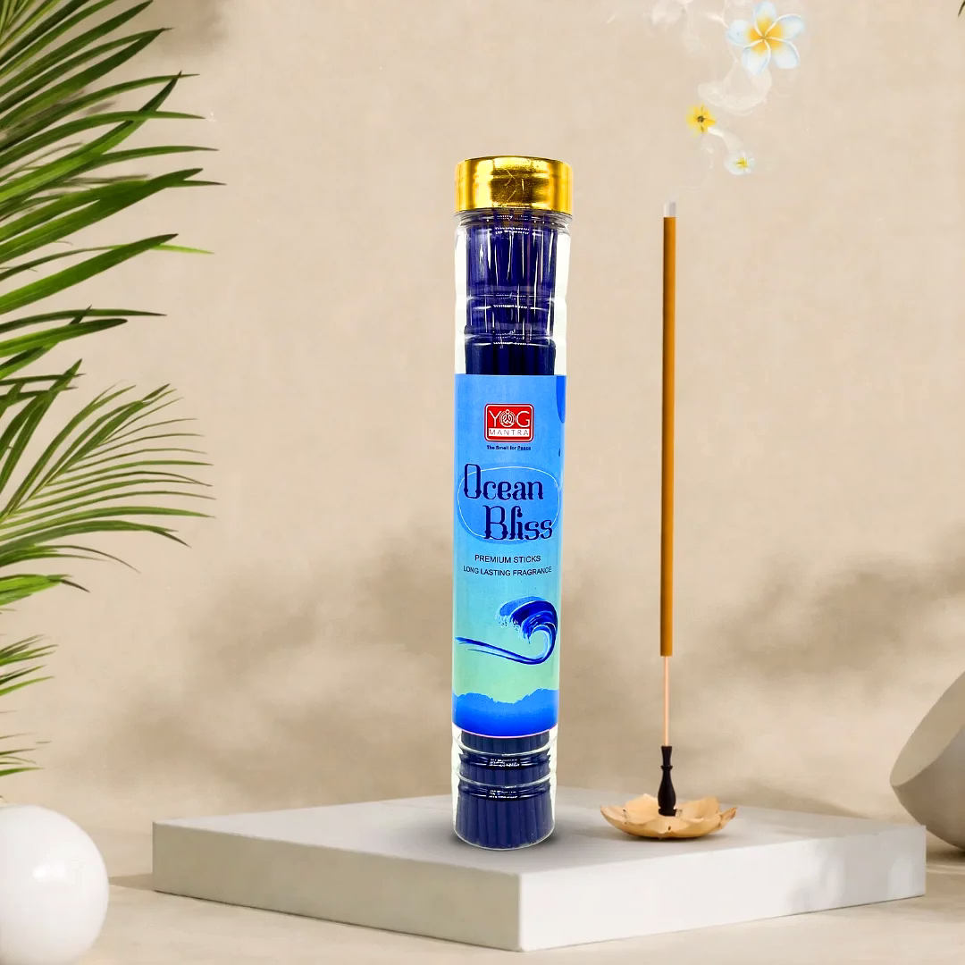 yogmantra ocean bliss premium incense sticks – 100gm (pack of 1)