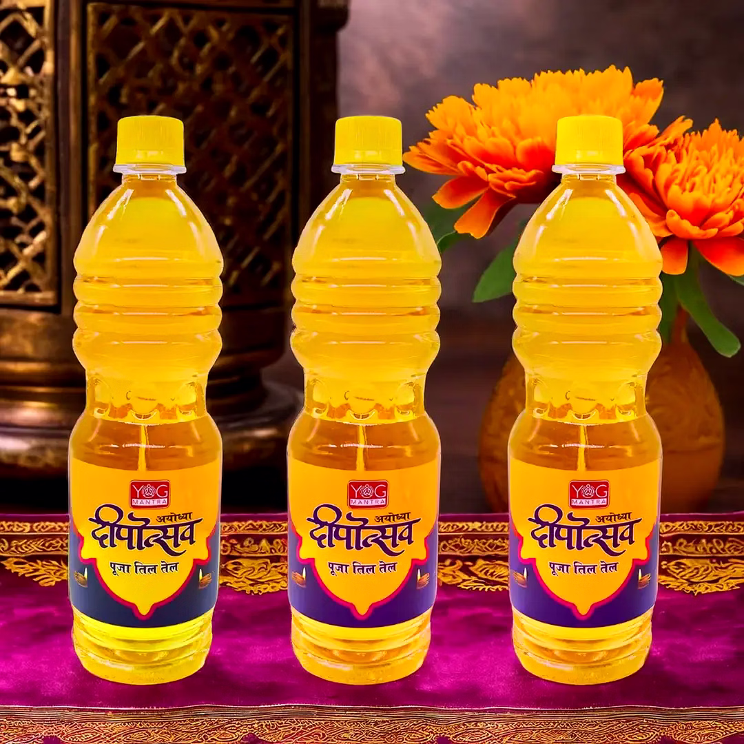 yogmantra deepotsav pooja oil 2700 ml (pack of 3)