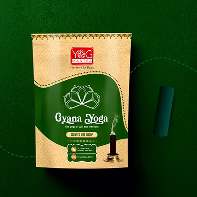 yogmantra gyana yoga premium colorful wet dhoops – (pack of 1)