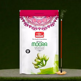 yogmantra incense sticks zipper mogra -(pack of 4)