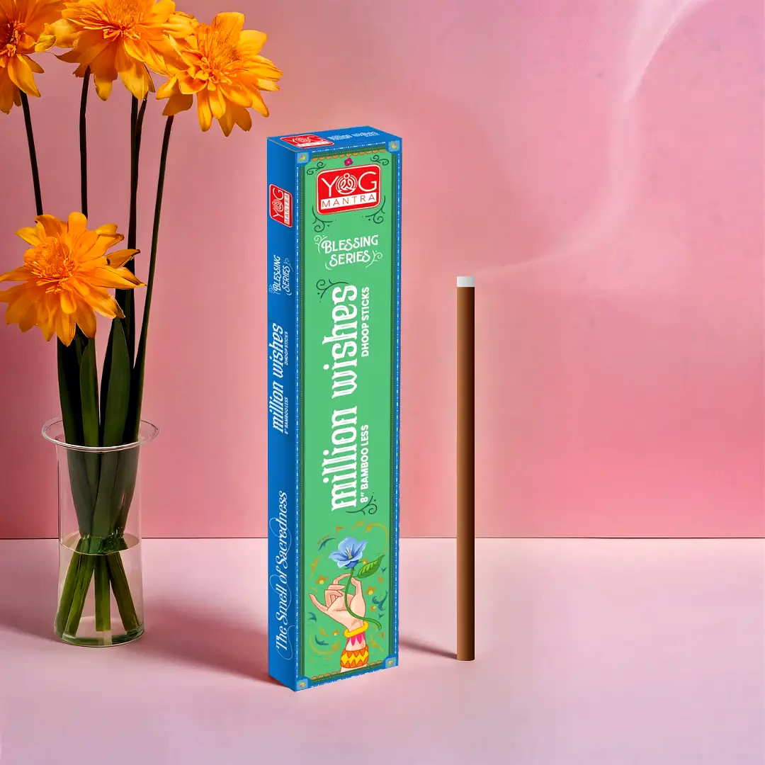 yogmantra bambooless sticks million wishes -(pack of 12)