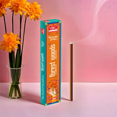 yogmantra bambooless sticks forest woods -(pack of 12)
