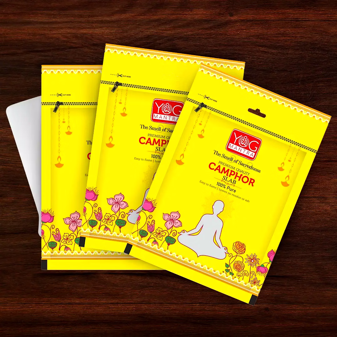 yogmantra camphor slab 300gm (pack of 3)