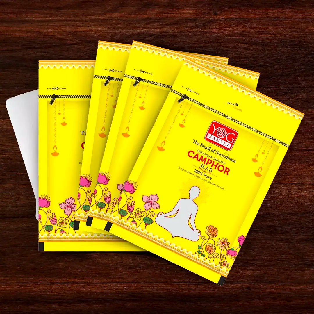 yogmantra camphor slab 400gm (pack of 4)