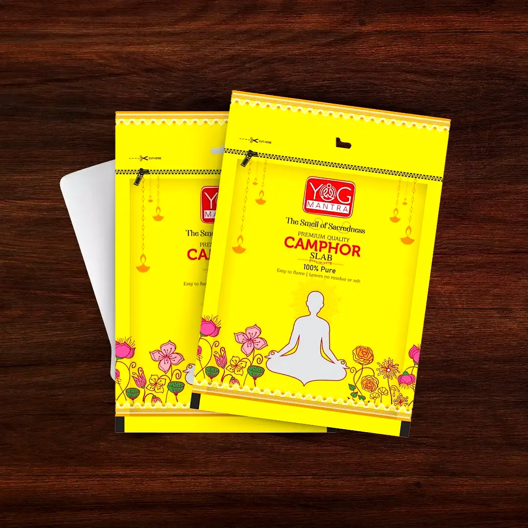 yogmantra camphor slab 200gm (pack of 2)