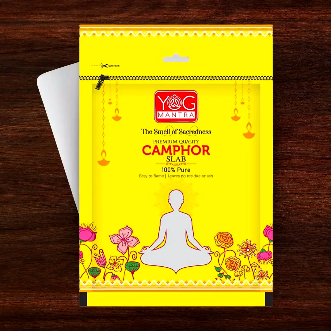 yogmantra camphor slab 50gm (pack of 1)
