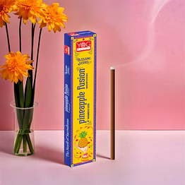 yogmantra bambooless sticks pineapple fusion -(pack of 12)