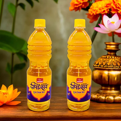 yogmantra deepotsav pooja oil 1800 ml (pack of 2)