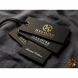 luxury hang tags (apparel & retail)