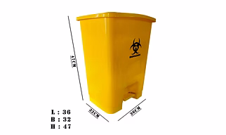 Bio Medical West Pedal Dust Bin Size 15-30-60-80 LTR