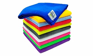Microfiber Cloth Duster for car and home cleaning size 40X40 Cm GSM-250-280-300-350