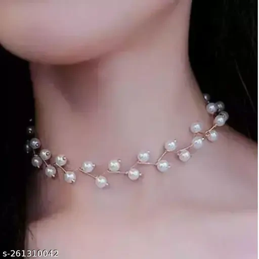 Pearl Suffocation Necklace-12500956