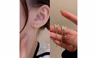 Butterfly Earrings Fluttery Flight