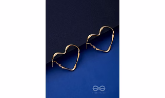 Hoop Earrings Heart