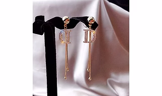 Alphabet Drop Fashion Earrings