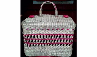 Handmade kauna Picnic Bag