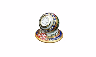 Handcrafted Round Table Clock