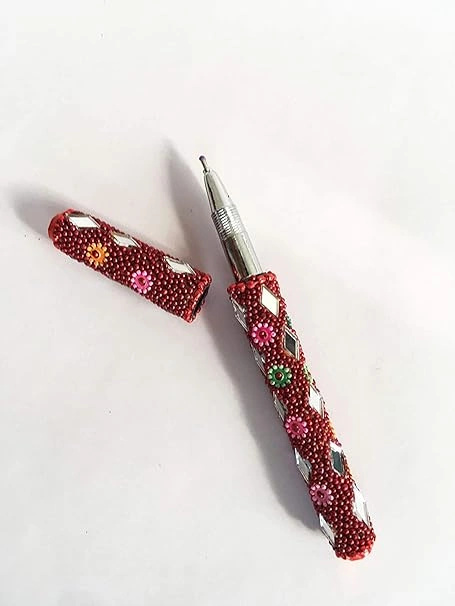 Premium Handmade Rajasthani Work Pen Set-2