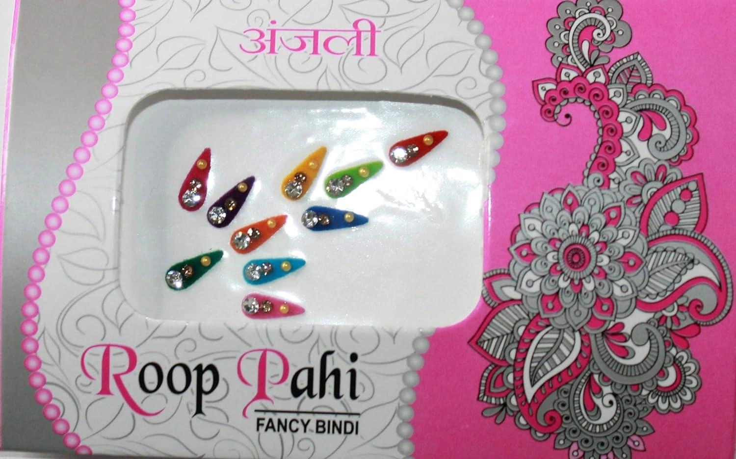 Traditional Indian Bindi (set of 6)-3