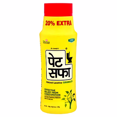 pet saffa natural laxative granules 120gm