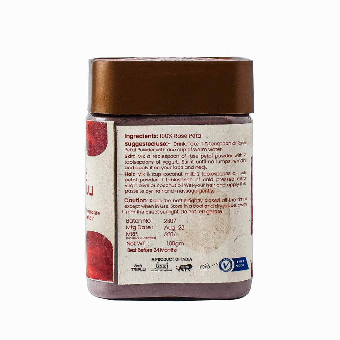 Rose petal powder-2