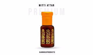 KannaujProducts Sandali Mitti (The Scent of Rain) Refreshing Wet Soil Non-Alcoholic Attar Floral Attar