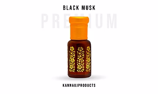 Black Musk Attar Non-Alcoholic for Unisex