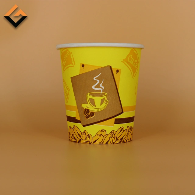 Customized Eco-Friendly Single Wall Paper Cups-12493354