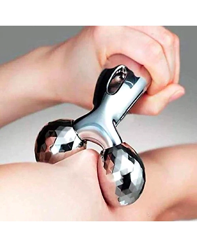 360 Rotate Roller Face Body Massager-1