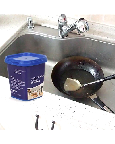 Cookware Cleaning Paste-Oven and cookware pot cleaner-2