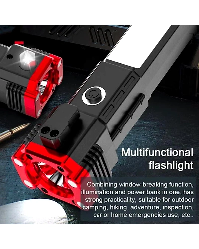 Portable Rechargeable Torch LED Flashlight-TorchLED