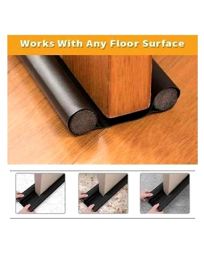 Door Protector- Sound-Proof Reduce Noise Waterproof - Brown (Pack Of 2)-2