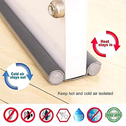 Door Protector- Sound-Proof Reduce Noise Waterproof - Brown (Pack Of 2)-4