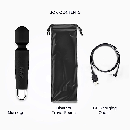 Rechargeable Personal Massager - Powerful Multi Speed Vibration - Whisper Quiet - Waterproof - for Muscle Tension Relief in Neck, Back, Shoulders, Legs and Feet - Turquoise-1
