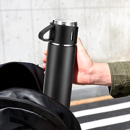 Stainless Steel Vacuum Flask Travel Water Bottle-1