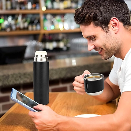Stainless Steel Vacuum Flask Travel Water Bottle-4