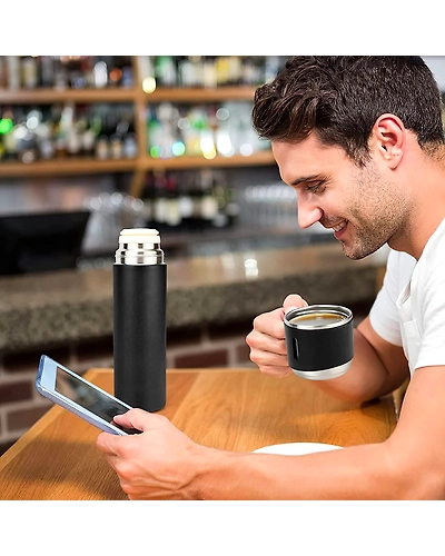 Stainless Steel Vacuum Flask Travel Water Bottle-4