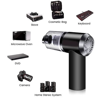 Portable Air Duster Wireless 2 in 1 Vacuum Cleaner for car-VacuumCleanerforcar