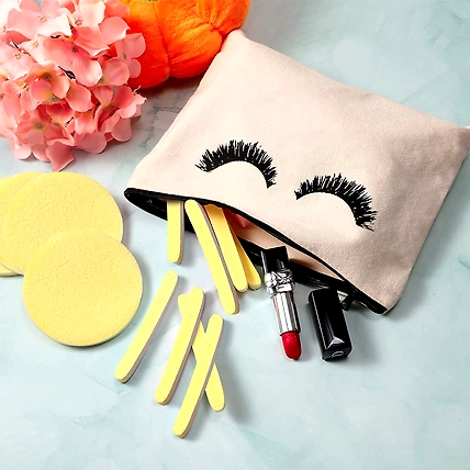 12 PCS Compressed Facial Sponge, Face Cleansing Sponges with Storage Container-1