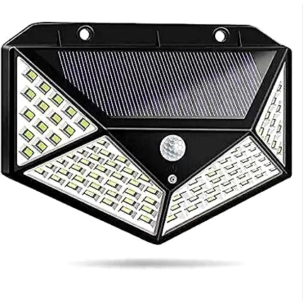 Bright Solar Wireless Security Motion Sensor 100 Led Night Light for Home and Garden ,Outdoors-1