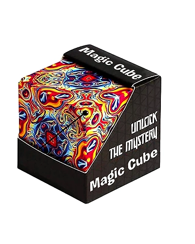 Magnetic Shape Shifting Cube/Box 70+ Shape - Multicolor-Cube