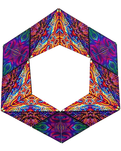 Magnetic Shape Shifting Cube/Box 70+ Shape - Multicolor-4