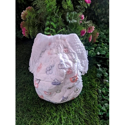 Baby Diaper All Round Protection Pants (S) 75 count (up to 7 kg)-1