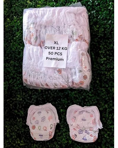 Baby Diaper All Round Protection Pants (XL) 50 count (Over 12 kg)-Diaper-XL-50