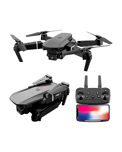 E88 RC Mini Drone with 4K Camera RC Wifi Control 90m Range-MS-YYSCCRRTHMQI